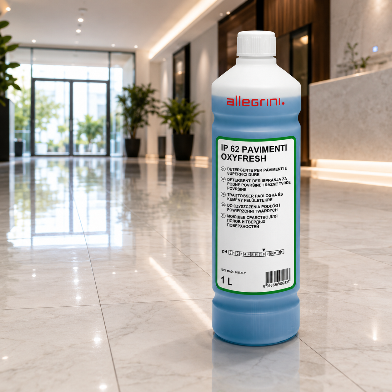 Detergente Professionale Pavimenti Profumo Brezza Marina 1L