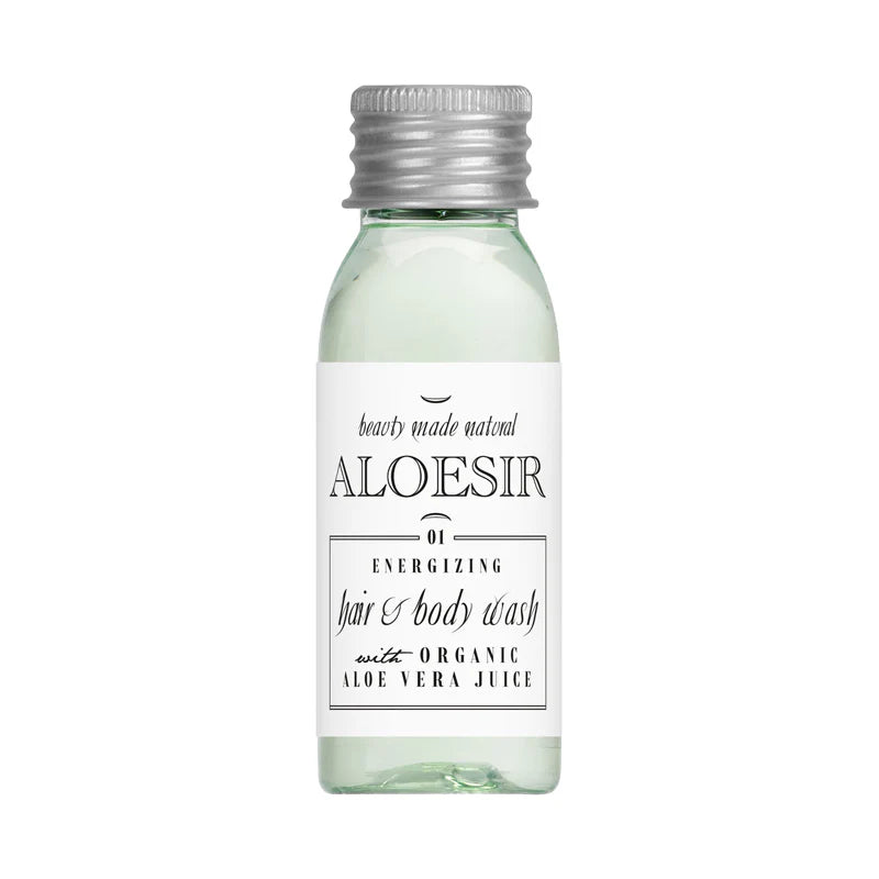 Gel Douche & Shampooing Unidose 30 ml – Aloesir - Ligne de Courtoisie
