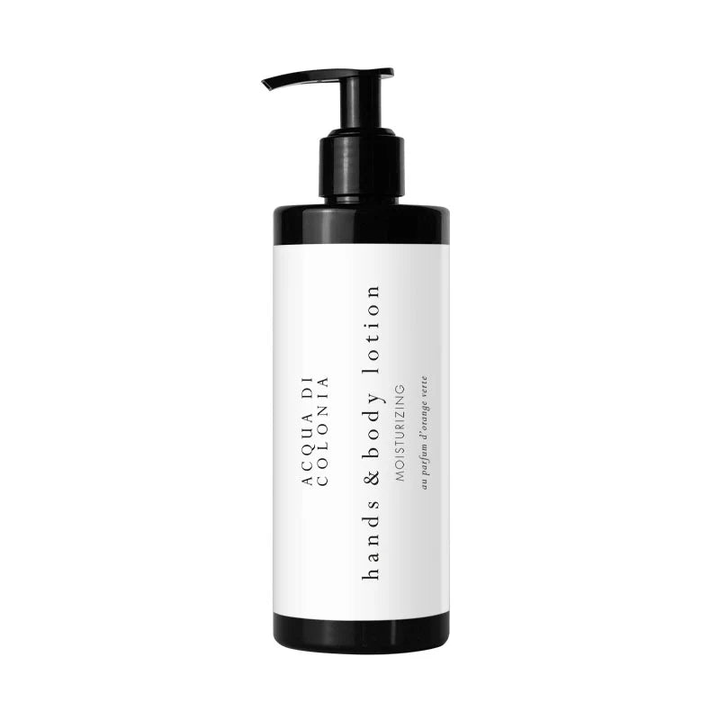 Distributeur rechargeable crème mains et corps 300 ml – Gamme Eau de Cologne – Ligne de produits d'accueil