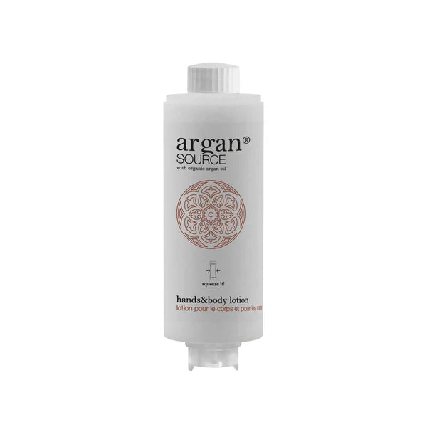 Distributeur rechargeable Crème Mains et Corps 320 ml - Argan Source