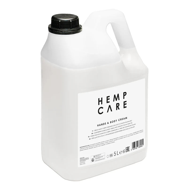 Ricarica Crema Corpo 5 LT per dispenser - Hemp Care - Linea Cortesia