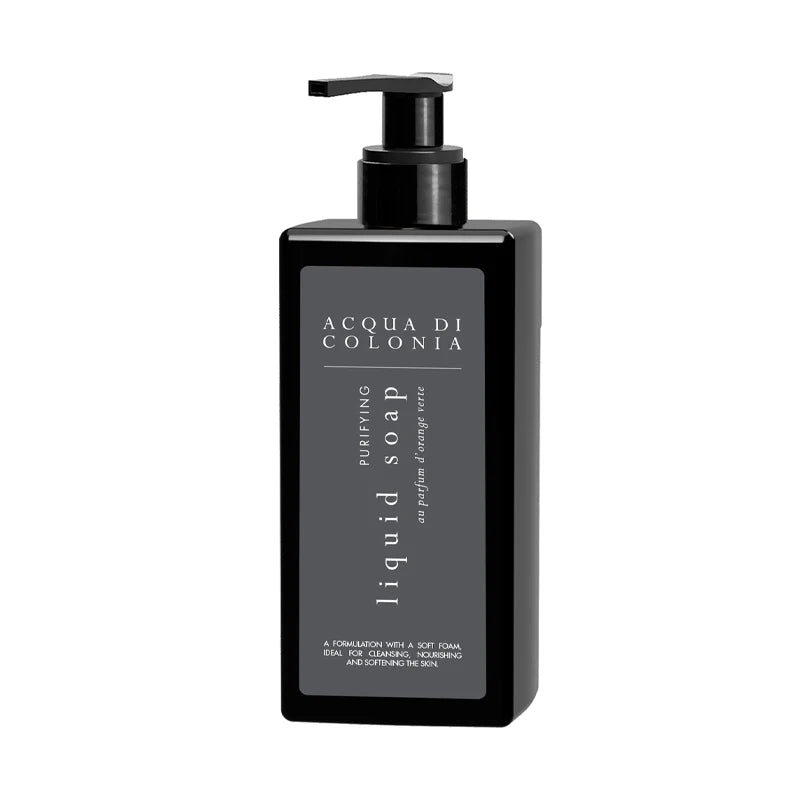 Distributeur REAL QUADRO rechargeable Savon, 390 ml - Eau de Cologne - Gamme de produits d'accueil