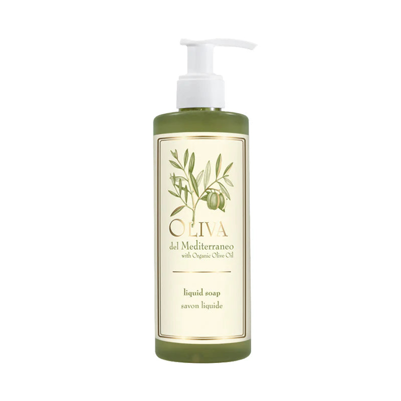 Distributeur rechargeable Savon Liquide 300 ml - Olive de la Méditerranée - Ligne Courtoisie