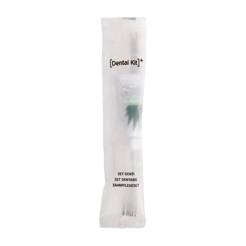 Kit d'hygiène bucco-dentaire en sachet Flow Pack