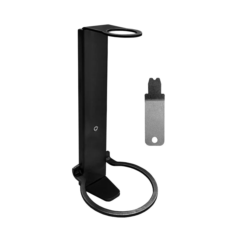 Supporto da muro per Dispenser in acciaio inox nero per dispenser da 300 ml (Tamper-Proof)