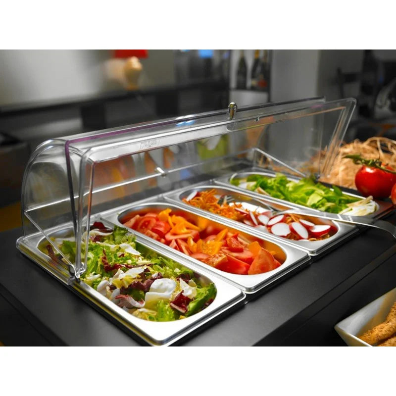 Porte-Légumes Réfrigéré, Wengé, buffet Classic - By Pintinox
