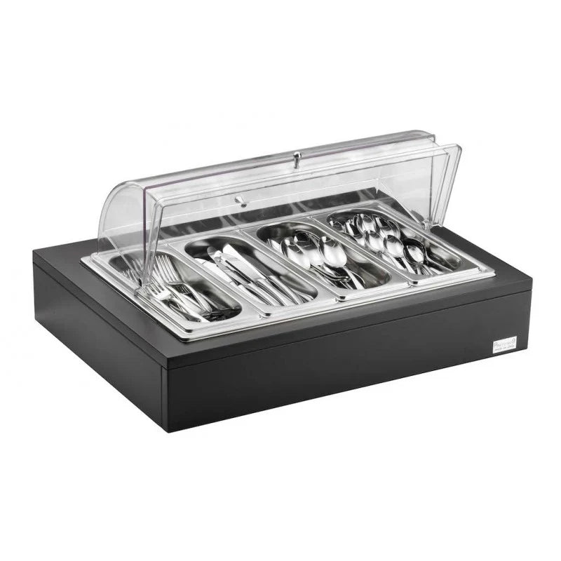 Range-couverts, Wengé, buffet Classic - By Pintinox