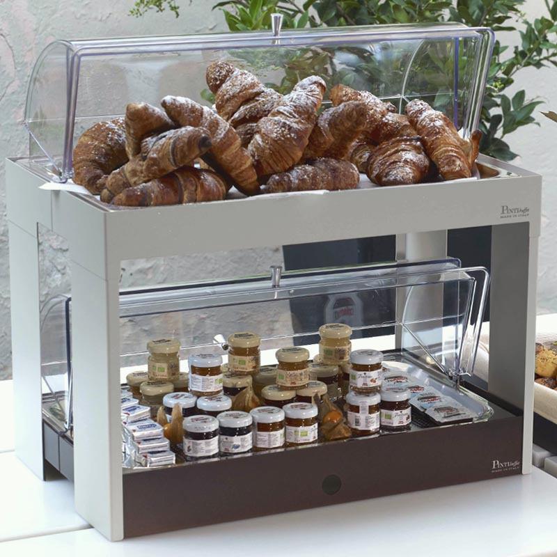 Vassoio Per Pasticceria con Base a Ponte, buffet Caleido - By Pintinox
