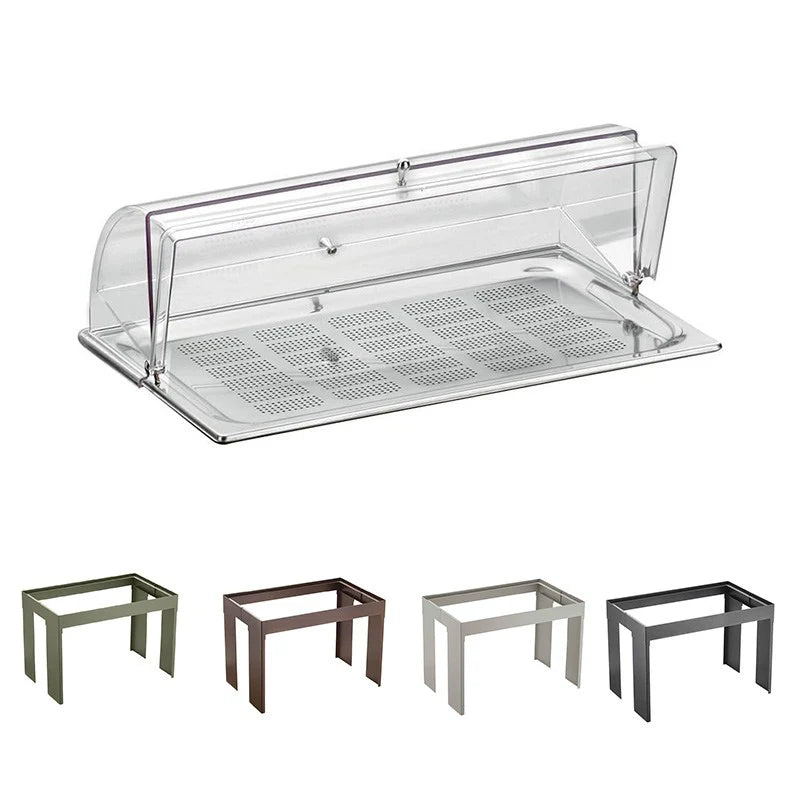 Porta Burro E Marmellata Refrigerato con Base a Ponte, buffet Caleido - By Pintinox
