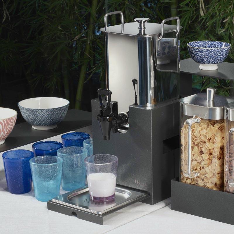 Distributore Bevande Calde con Resistenza Elettrica Lt 5 e Base, buffet Caleido - By Pintinox