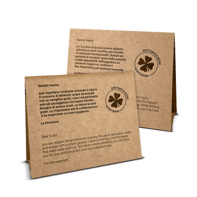 Cartellino Ecologia da appoggio – FSC