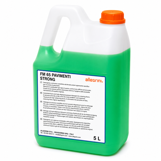 Sgrassatore Professionale Concentrato per Pavimenti Strong FM5 5 Kg