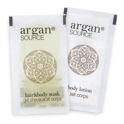Sachet de gel douche et shampoing 10 ml - Argan Source