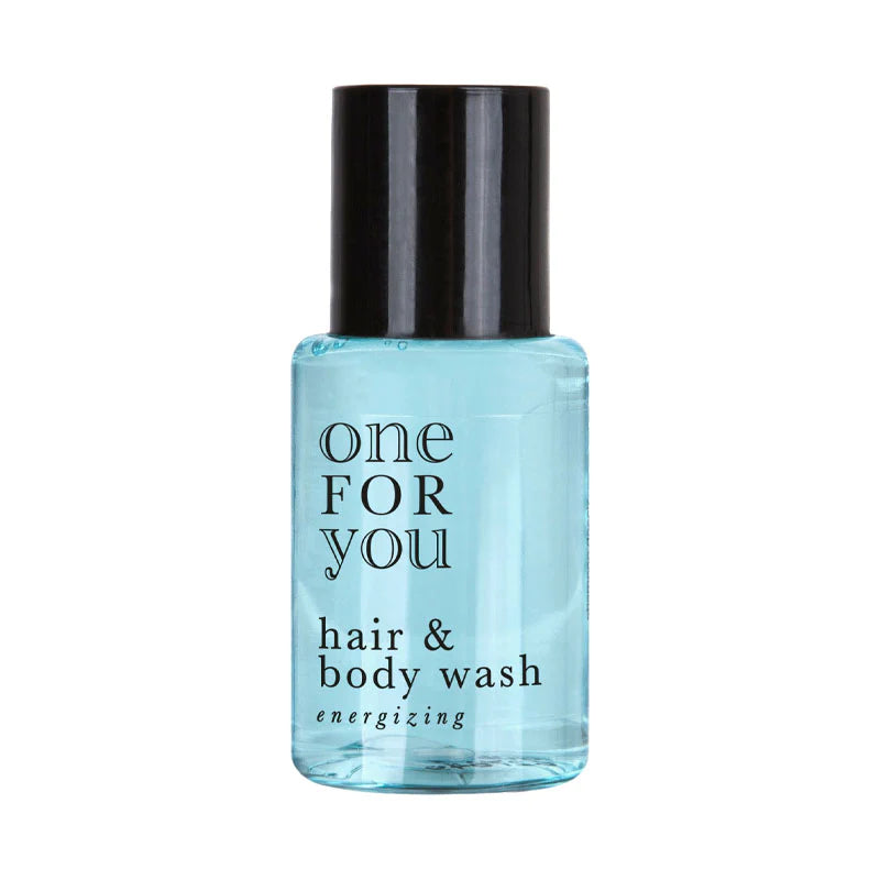 Gel douche & Shampooing 20 ml - One For You - Gamme Hôtelière