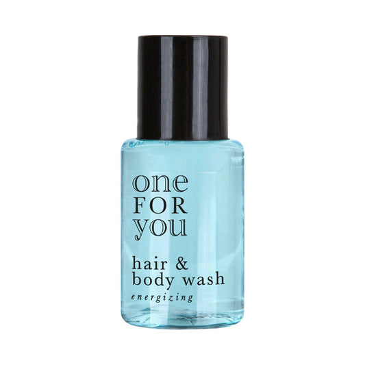 Gel douche & Shampooing 20 ml - One For You - Gamme Hôtelière