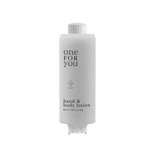 Distributeur rechargeable Crème Mains et Corps 320 ml - One for You - Gamme de produits d'accueil