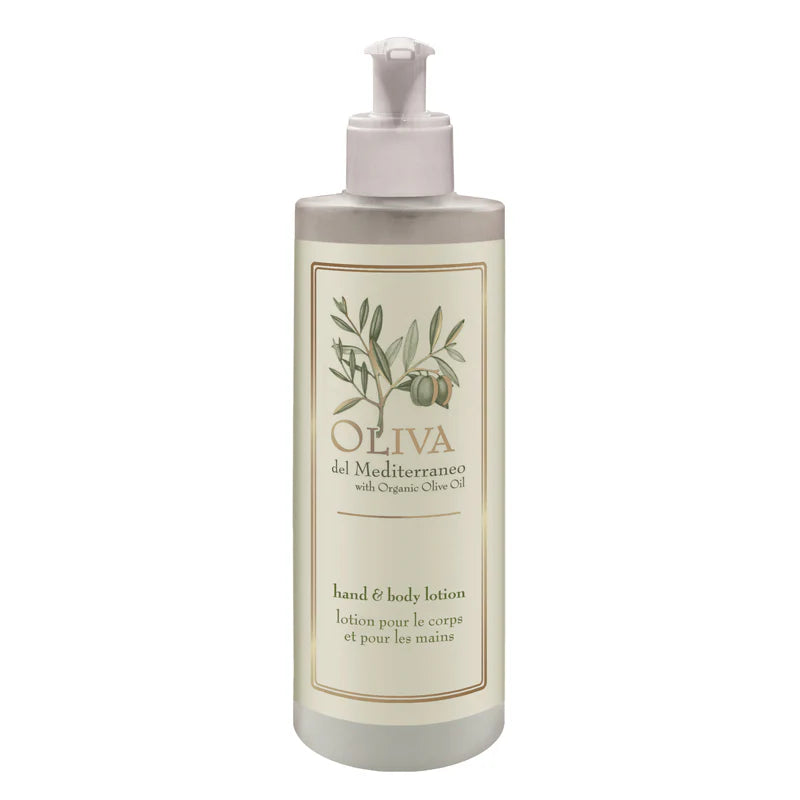 Dispenser ricaricabile crema mani e corpo real 400 ml - Oliva del Mediterraneo - Linea Cortesia