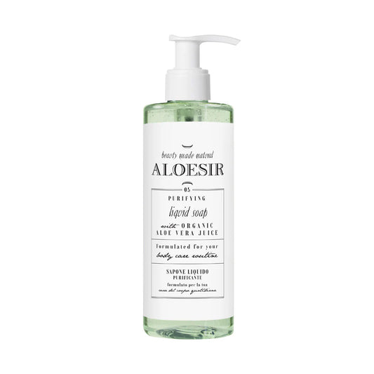 Distributeur rechargeable Savon mains, 300 ml - Aloesir - Ligne de courtoisie