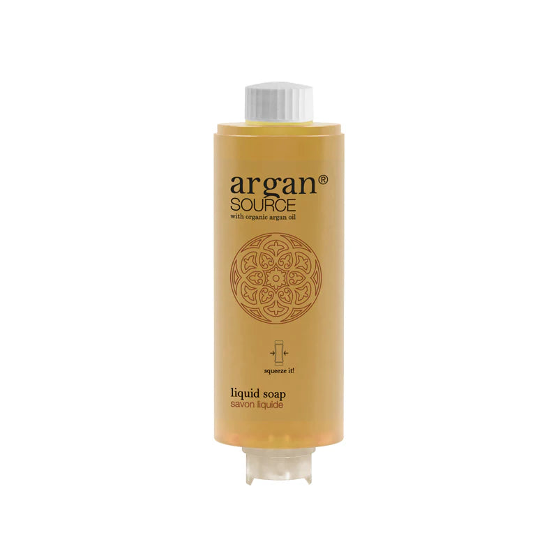 Distributeur de savon liquide rechargeable 320 ml - Argan Source 