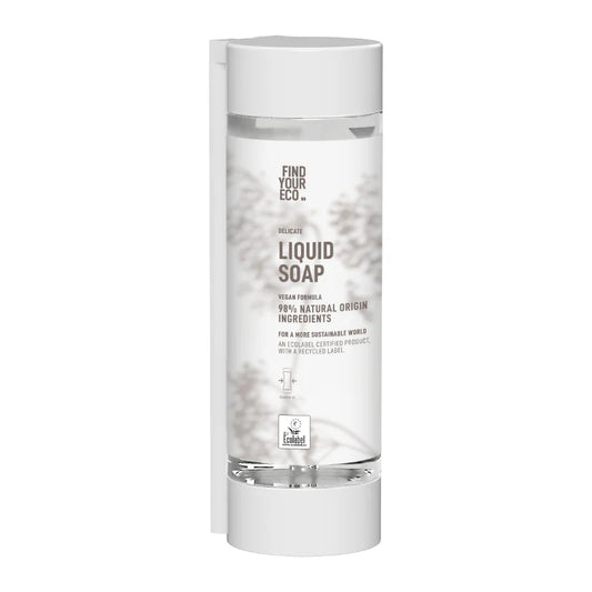Distributeur rechargeable Savon liquide 320 ml - Find your eco - Ligne Courtoisie