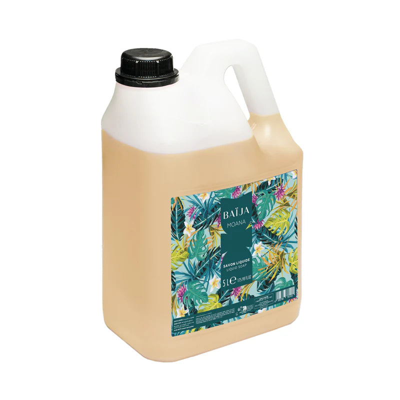 Savon liquide, recharge 5 L pour distributeur - Baïja Paris _ Ligne d'Accueil