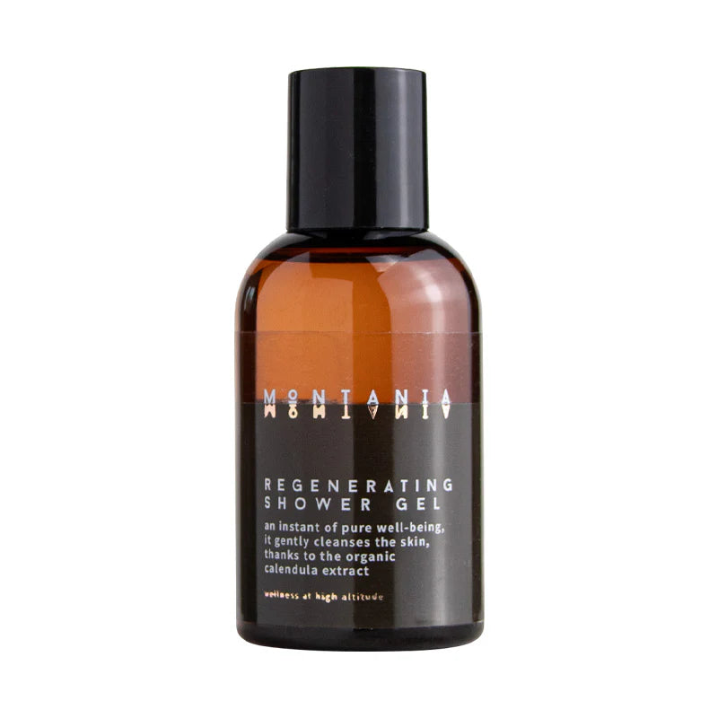 Gel Douche 48 ml – Montania - Ligne de courtoisie