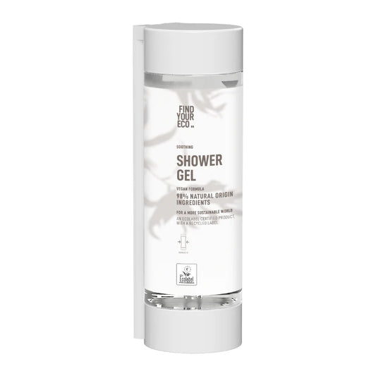Distributeur rechargeable gel douche 320 ml - Find your eco - Ligne de courtoisie