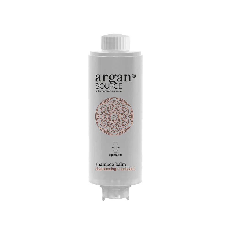 Distributeur rechargeable Shampooing et Après-Shampooing, 320 ml - Argan Source
