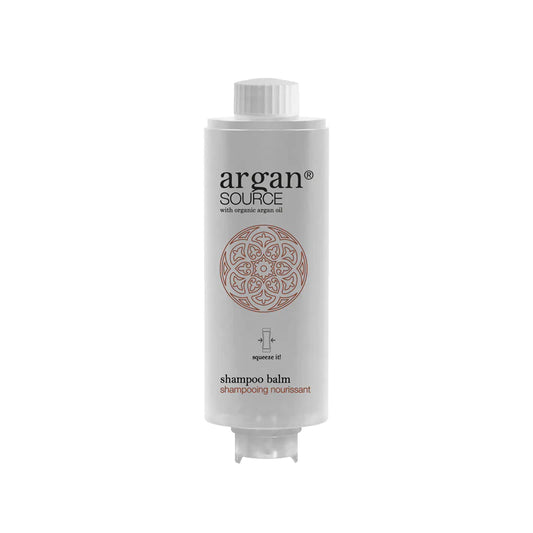 Distributeur rechargeable Shampooing et Après-Shampooing, 320 ml - Argan Source