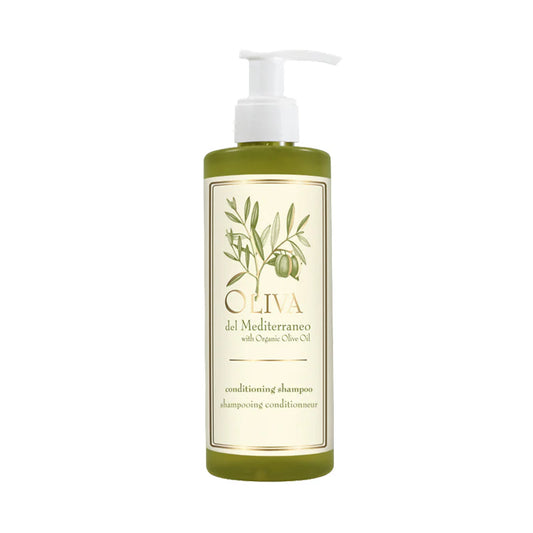 Distributeur rechargeable Shampooing et Revitalisant 300 ml - Olive de la Méditerranée - Ligne de Courtoisie