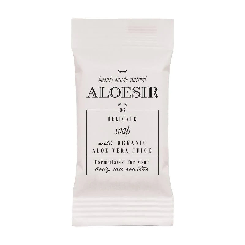 Savon 15g Flow Pack - Aloesir - Gamme de produits d'accueil