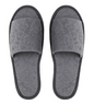 Chaussons ouverts en éponge couleur Gris