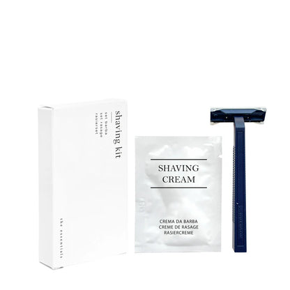 Ensemble pour barbe dans un étui en carton blanc