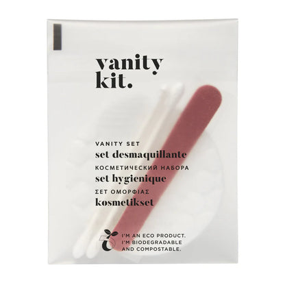 Coffret cosmétique en emballage écologique biodégradable Flowpack