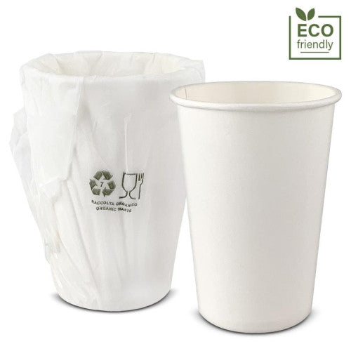 Gobelet écologique 210 cc en carton – Mater-Bi