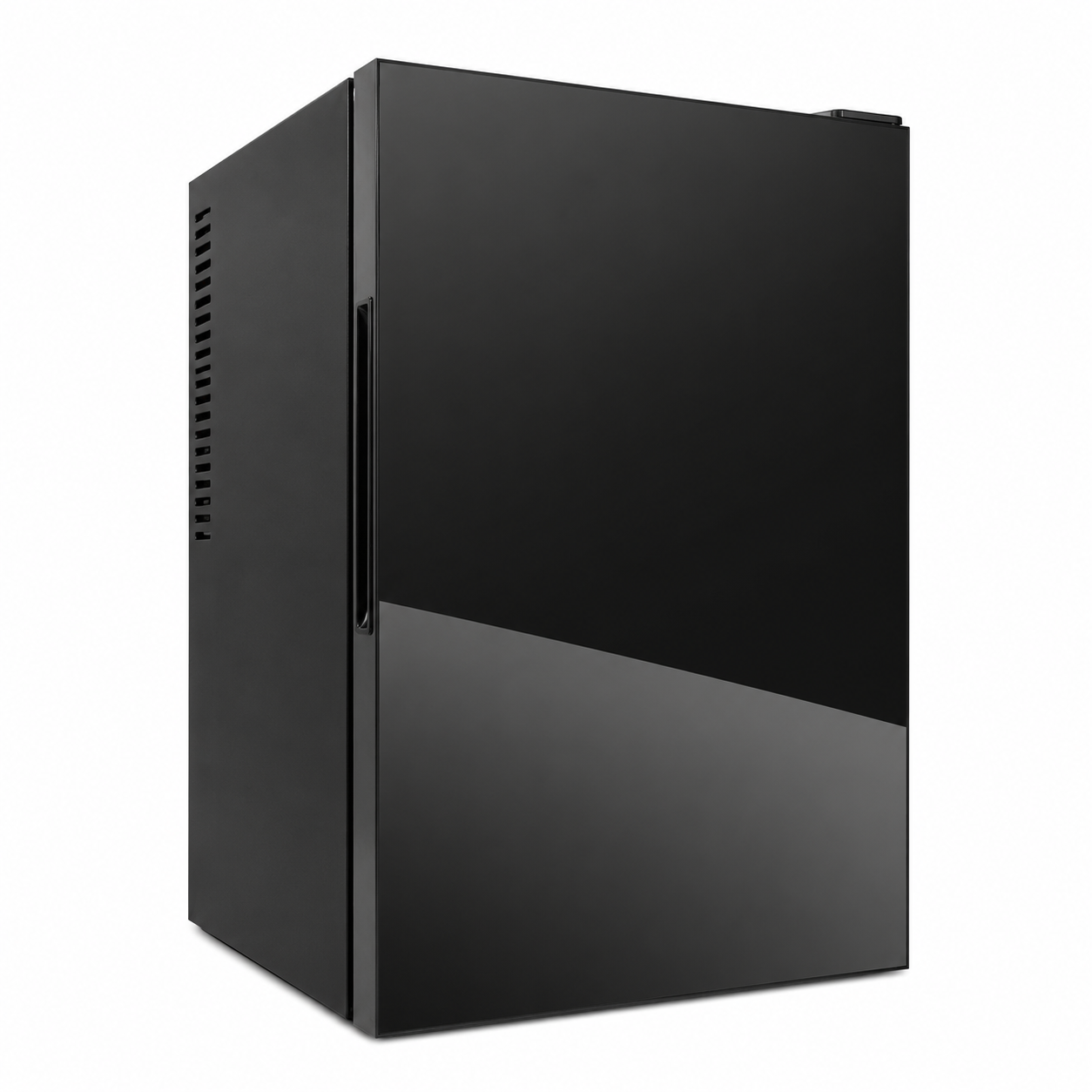Minibar 40L Nero con Porta a Specchio