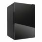 Minibar 40L Nero con Porta a Specchio