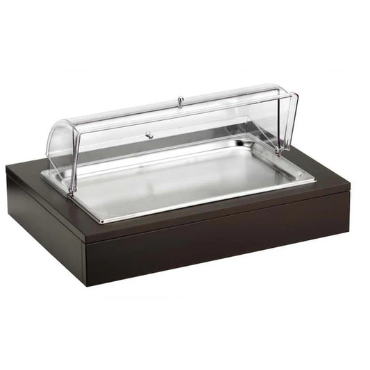 Plateau Réfrigéré pour Charcuterie, Wengé, buffet Classic - By Pintinox