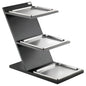 Alzata 3 Piani Con Vassoi Quadrati Gn 2/3 Refrigerata, Wengé, buffet Classic - By  Pintinox