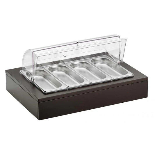 Porte-Légumes Réfrigéré, Wengé, buffet Classic - By Pintinox