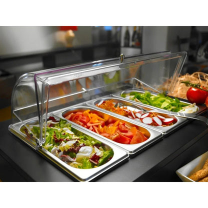 Porte-Légumes Réfrigéré, Wengé, buffet Classic - By Pintinox