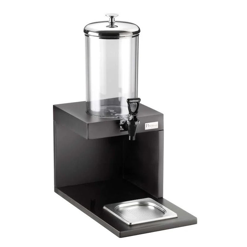 Distributeur de jus et de boissons avec colonne réfrigérante et robinet Tomlinson 4,5 litres, Wengé, buffet Classic - By Pintinox