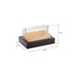 Cesta Pane Con Cupola E Base In MDF, color Paglia, buffet Classic - By Pintinox