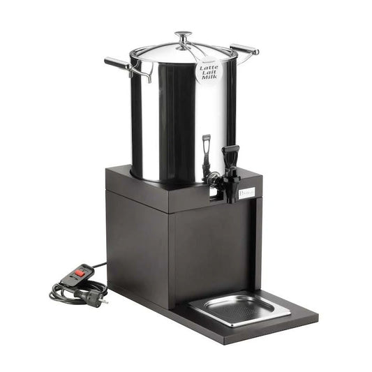 Distributeur de boissons chaudes équipé d'une résistance électrique avec sélecteur, Wengé, buffet Classic - By Pintinox