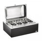Porta Verdure 4 Scomparti Riscaldato Con Chiusura A Frizione, Wengé, buffet Classic - By Pintinox