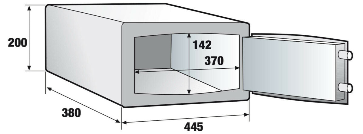 Cassaforte da camera XXL