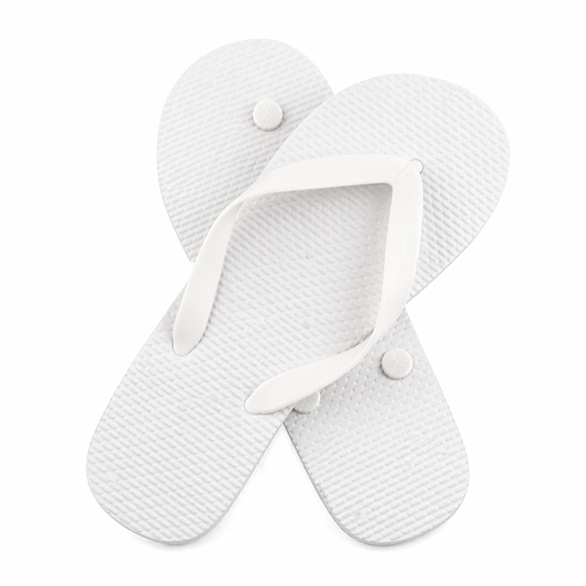 Ciabattine Infradito Bianche gomma - Donna -