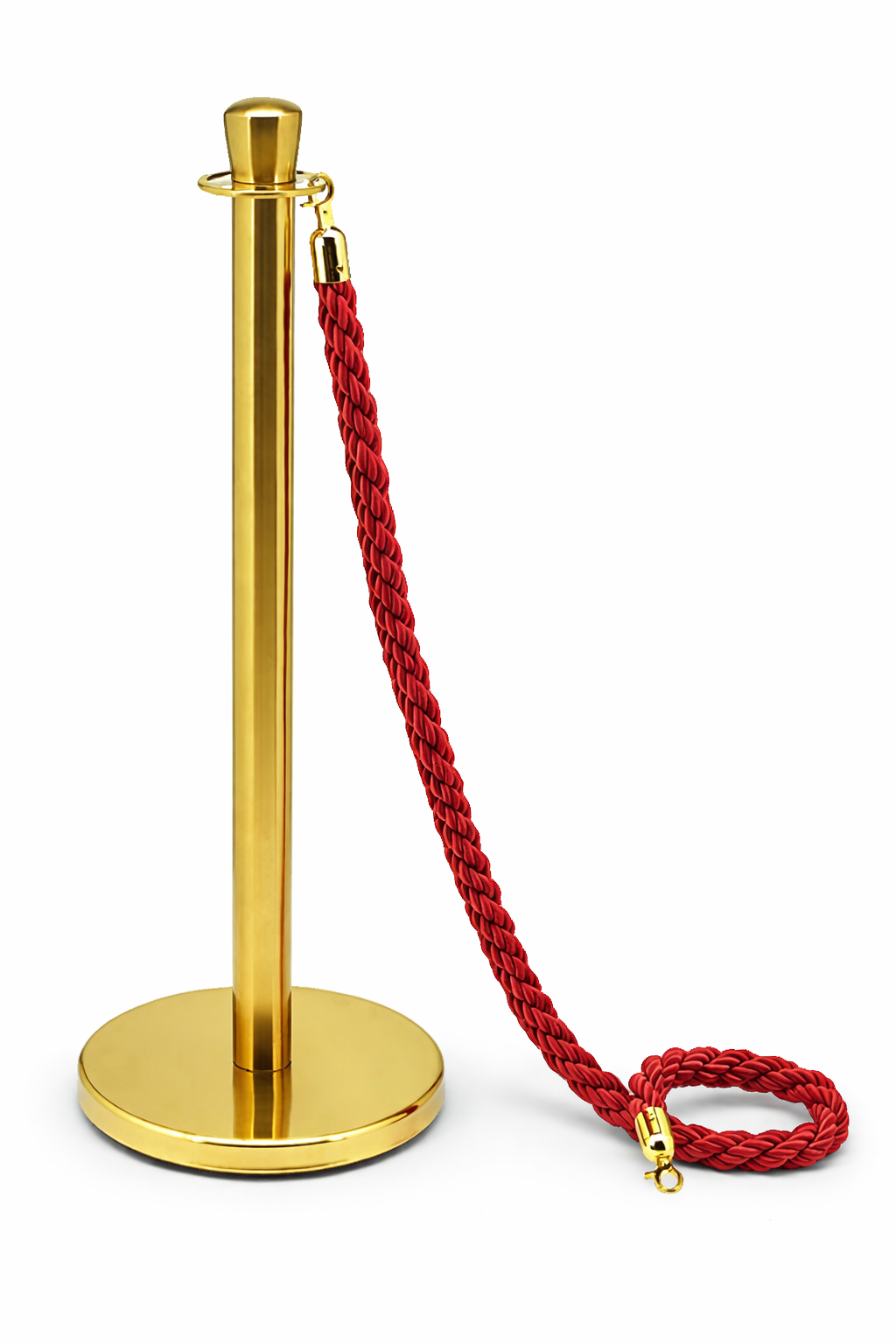 Colonnina Segnapercorso in Acciaio Satinato Gold