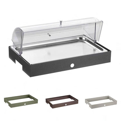 Vassoio Per Pasticceria con Base Bassa, buffet Caleido - By Pintinox
