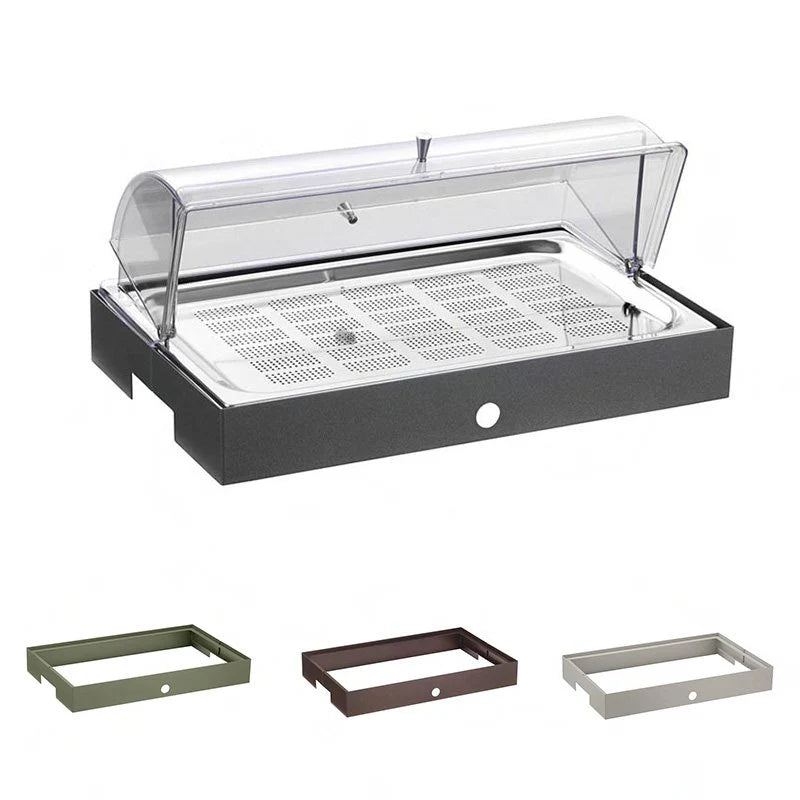 Porta Burro E Marmellata Refrigerato con Base Bassa, buffet Caleido - By Pintinox
